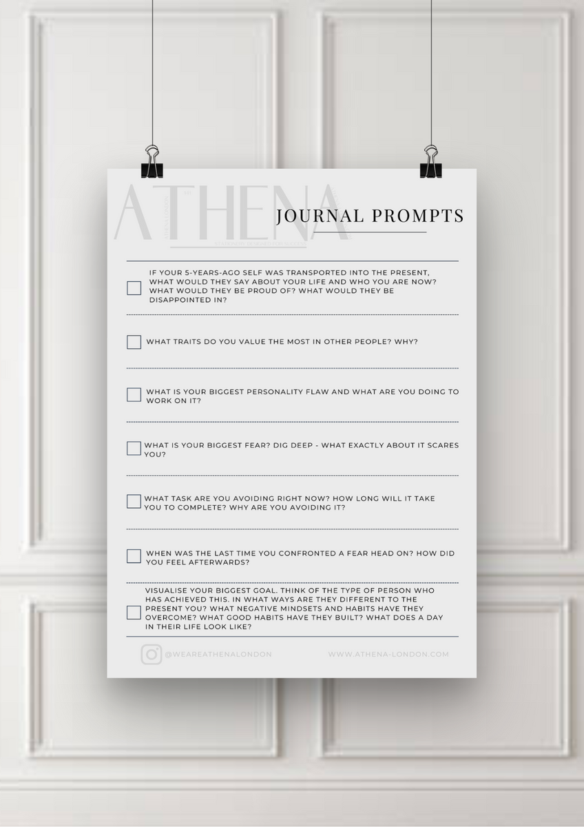 34 Journal Prompts For Personal Growth | 34 Inspiring Journal Prompts ...