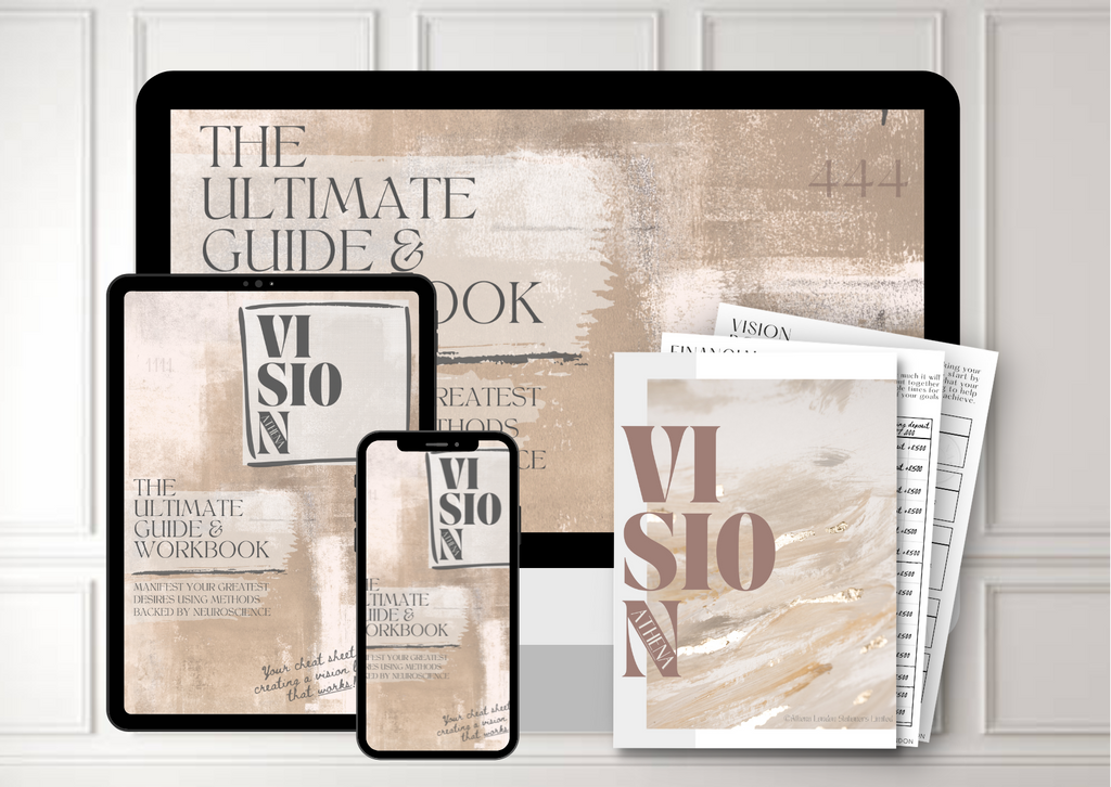 VISION: The Ultimate Guide & Workbook | The Ultimate Guide To Vision Board