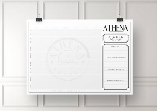 The 8 Week Habit Builder Worksheet | The Ultimate Habit Tracker 