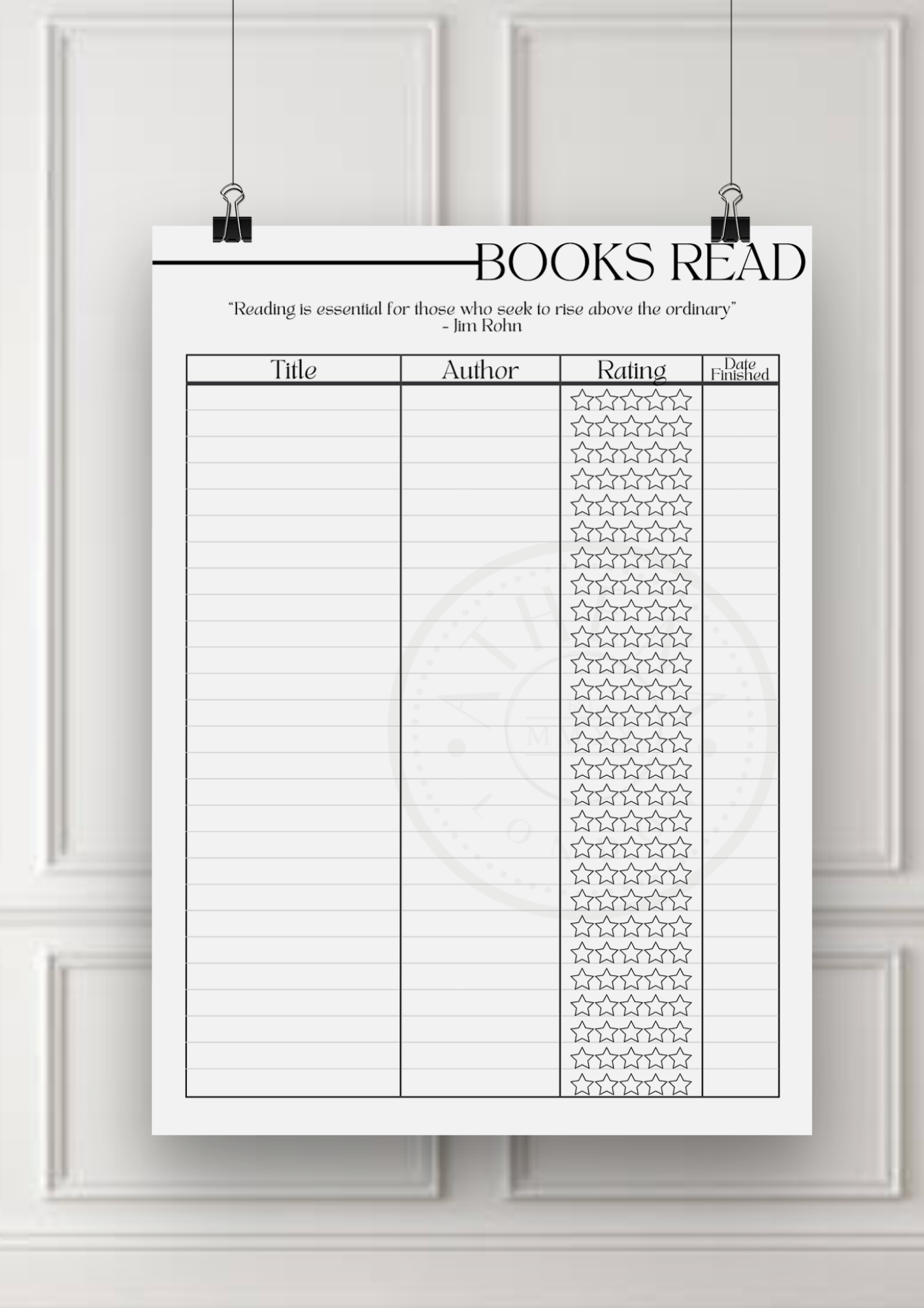 The Reading Tracker | 7 Best Reading Trackers for Book Lovers
