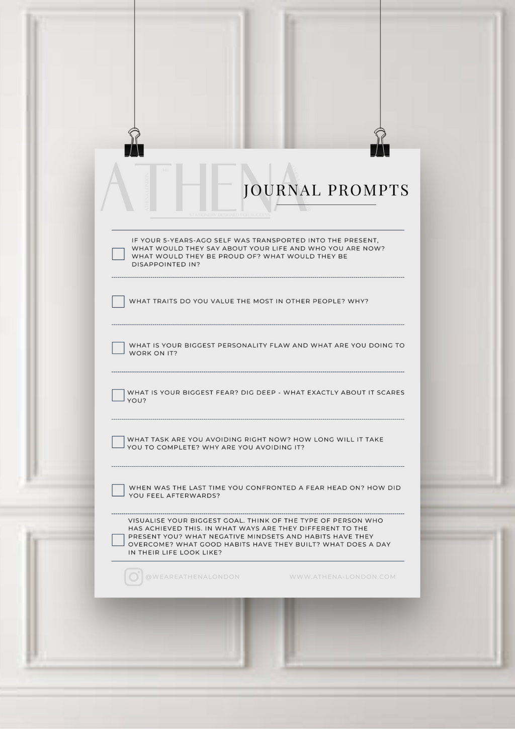 34 Journal Prompts for Personal Growth | 34 Inspiring Journal Prompts
