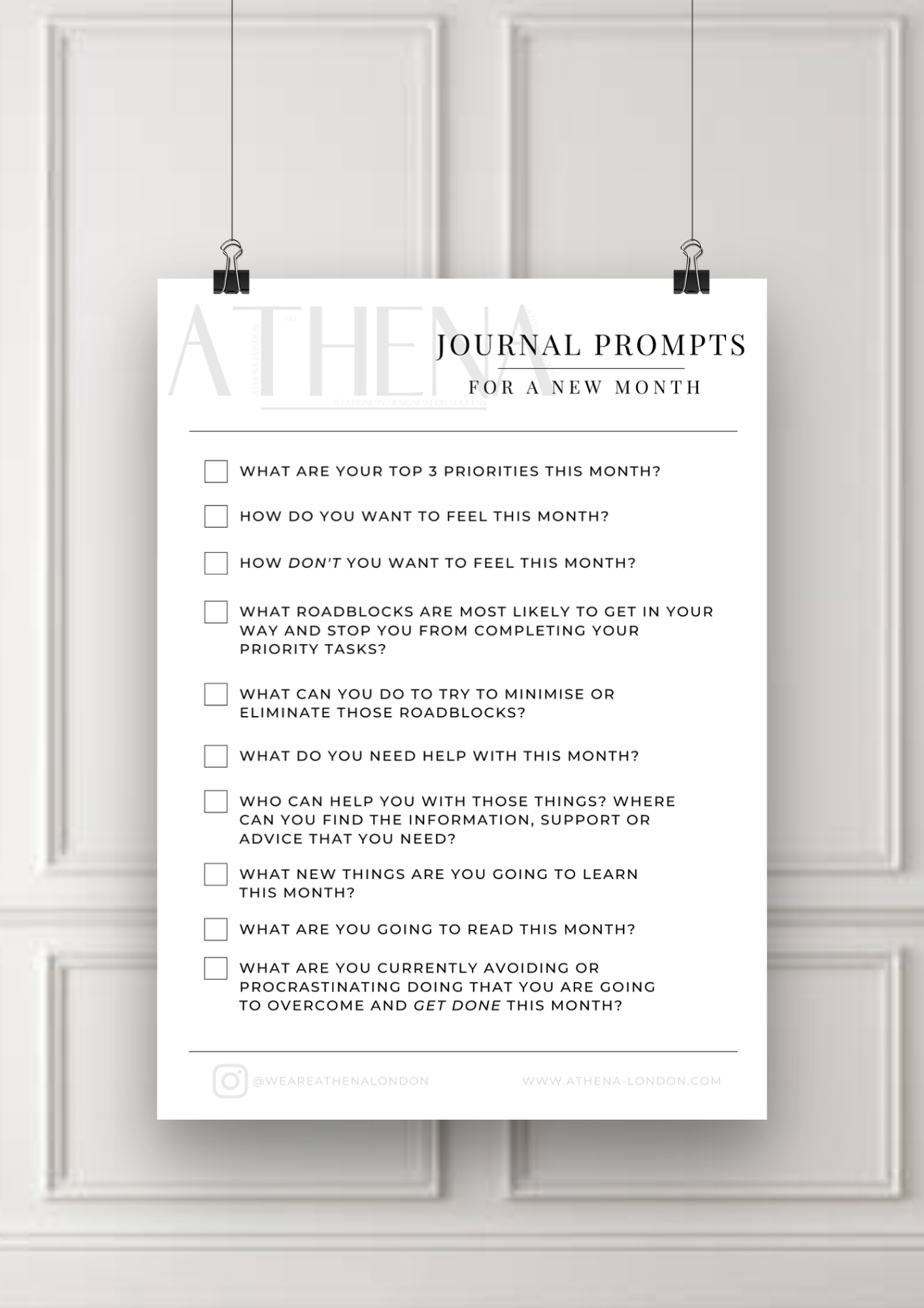 10 Journal Prompts For A New Month